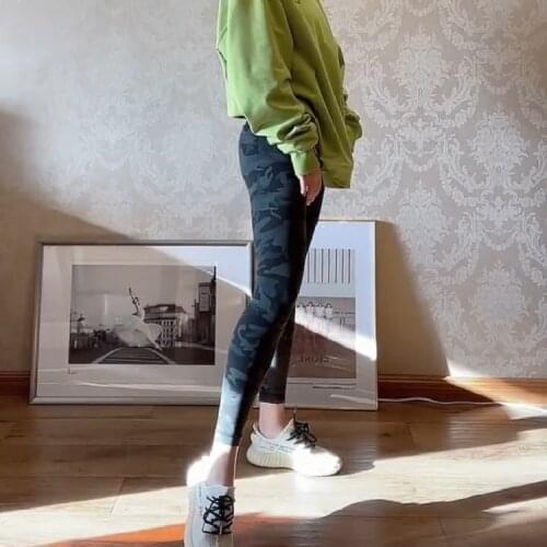 Camo Yoga Women Align Yoga Fitness Yoga Bra Sport Bra Camouflage High Waist GYM Leggings Pants Fitness Suit Workout Leggins