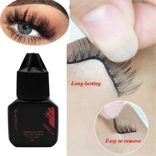 5ml Lash Glue Lasting Grafting False Eyelash Adhesive Eyelash Glue Eyelash Adhesive Portable No Odor No Irritation Make Up Tool