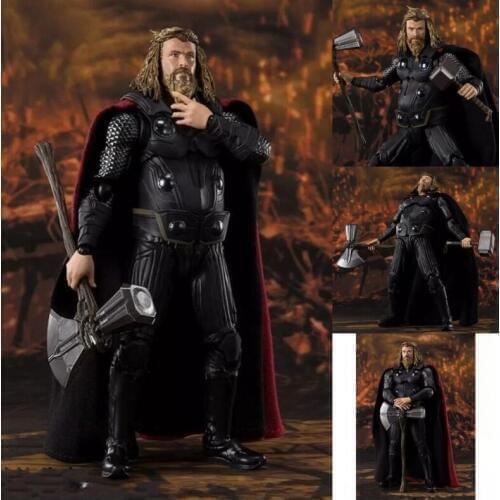 Marvel Super Hero Thor Articulated PVC Action Figure Collectible Model Toys