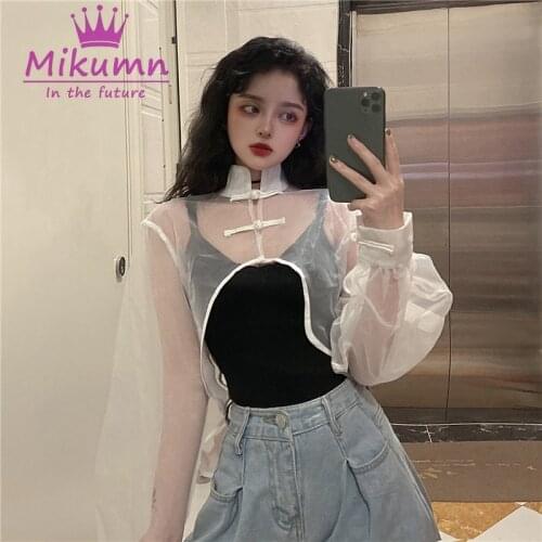 Прозрачные блузки Mikumn China At AliExpress