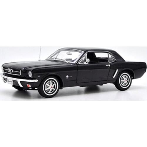 New WELLY 1:18 Ford 1964 Mustang COUPE Sports Car Alloy Car Model Diecast Metal Vehicle Toy Gift Decoration Display Collection