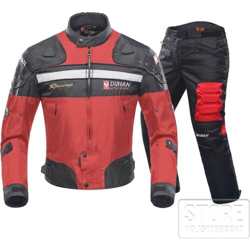 Motorcycle Windproof Warm Winter sets jackets 600D Oxford Fabric Jackets Motocross Suits Motorbike Racing Portection clothing