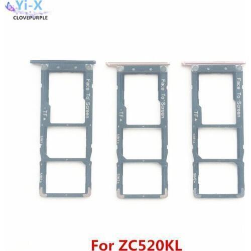 New Micro SIM Card Tray Slot Holder SIM Slot For Asus Zenfone 4 Max ZC520KL Replacement Parts