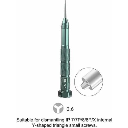 Top Quality Alloy Steel 0.6Y Screwdriver Repair Tools For iPhone X 8 7 plus 6 6s 1.5 cross 0.8 five stars Phone Screwdriver