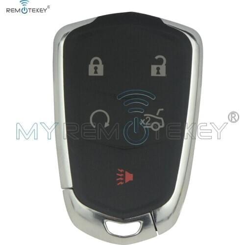 Remtekey For Cadillac ATS CT6 CTS SRX XT5 XTS 2014 2015 Remote Key 4 Button with panic smart key Case Fob Shell HYQ2AB