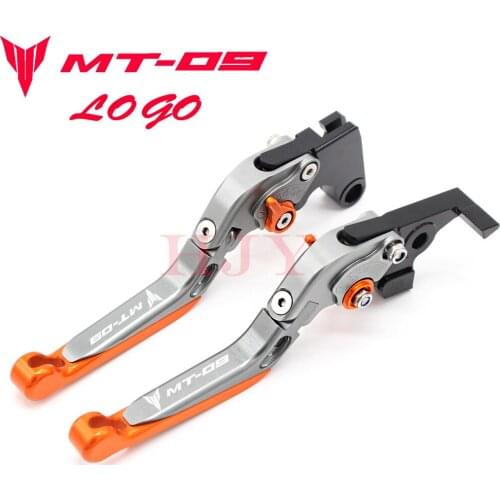!With Logo CNC Motorcycle Brake Clutch Levers For Yamaha MT-09 Tracer 2014 2015 2016 2017
