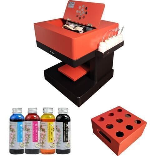 Epsn 4cups Coffee Printer special for cake biscuit chocolate macaroon etc print