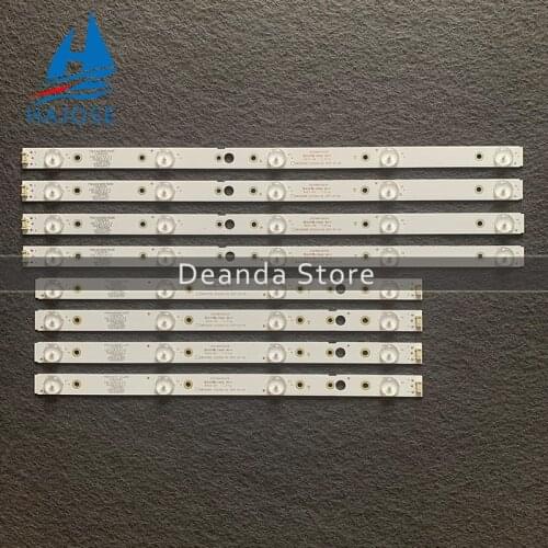 LED backlight strip 4/5 lamp for LG 43"TV CRH-A4330300104L6CNRev1.0 CRH-A4330300105R6CNRev1.0 LED 43UG620V 43UJ620V