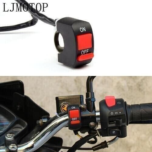 Universal Motorcycle Switches Connector Handlebar Switch ON/OFF Button For Yamaha YZ250F YZ450F YZ250X YZ250FX YZ450FX WR450F