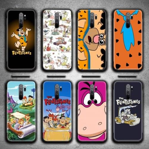 Cute Cartoon Flintstones Phone Case for Redmi 9A 9 8A 7 6 6A Note 9 8 8T Pro Max K20 K30 Pro