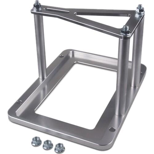 Billet Battery Tray Hold Down Relocation Box for Red Yellow Blue Top for Car and Truck Batteries