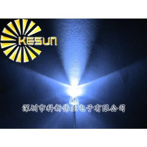 1000PCS x 5mm Warm White Red Jade Green Blue Yellow Pink Purple Orange 7 Color Flash Water Clear Long Leg Ultra Bright LED