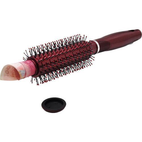 Security Hidden Valuables Hollow Container Home Secret Compartment Hair Brush Stash Safe Diversion Secret