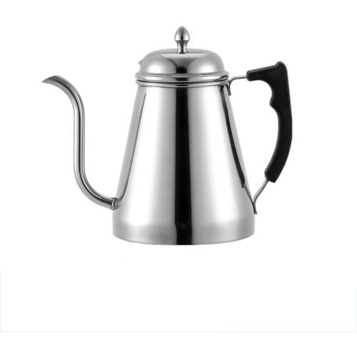 Stainless Steel Narrow Mouth Bamboo Joint Hotel Teapot Induction Cooker Kettle Narrow Mouth Hand Wash Pot Coffee Pot