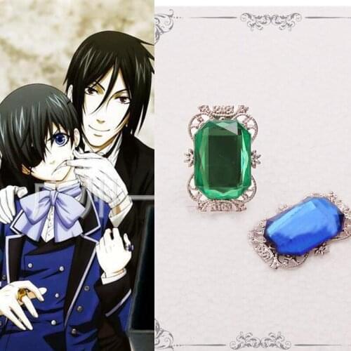 Black Butler Under Taker Cosplay Finger Rings Halloween Carnival Cosplay Costume Accessories