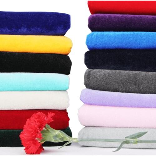 Short Brushed Fabric Velvet Fabric for Sewing Diy Handmade Patchwork Velvet Home Textile Curtain Table Cloth Dress Plush Fabric