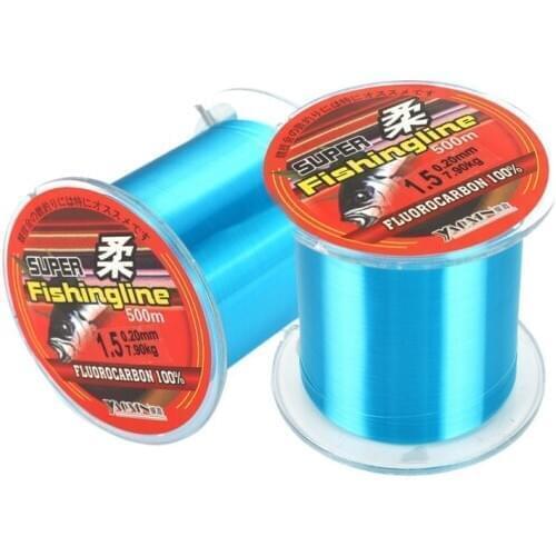 500M Nylon super Fishing Line Japanese Durable Monofilament Rock Sea Fishing Line 8-46 LB 100/200/300/500m