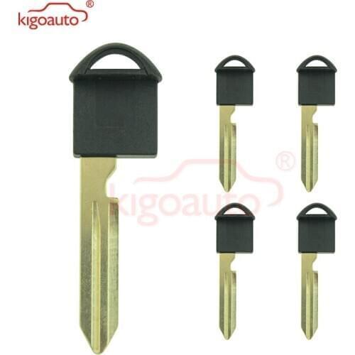 Kigoauto Smart key blade NSN14 for NISSAN With black top (plastic)