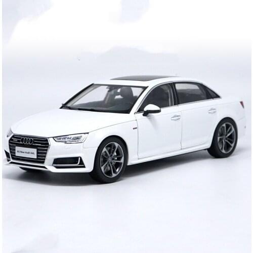 1/18 alloy casting car model original VW Audi A4L 2017 collection decoration holiday gift Childrens day toys