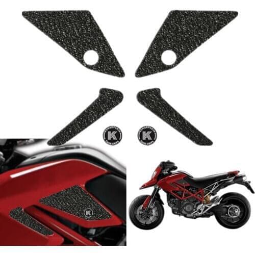 Motorcycle Gasoline Knee Traction Side Decal Left Right Fuel Tank Pad Grips Protectors Stickers For DUCATI HYPERMOTARD 939 SP