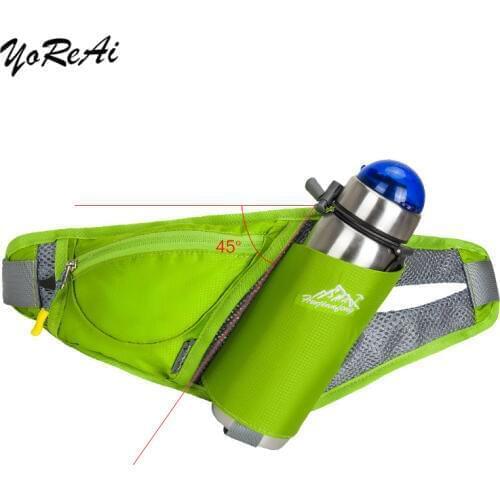 Marathon Men Murse Waist Running Bags Bottle Holder Sports Women Fanny Packs Camping Hiking Fishing Waist Pack Bags Bum Hip Bag