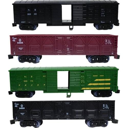 1:87 Scale Trains Track Cargo Cars Carriage HO Models Guage Accessories