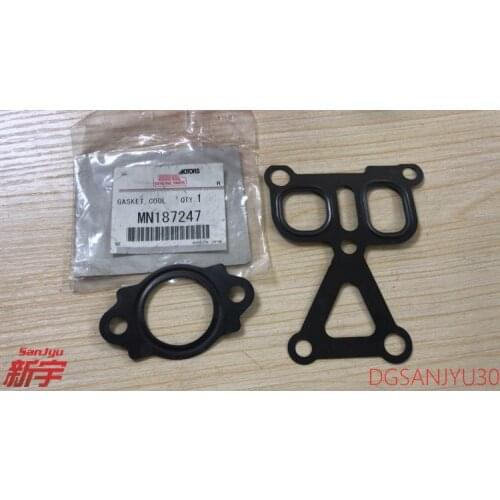 MITSUBISHI ASX LANCER OUTLANDER2.3 4B1 4J1 engine GASKET,COOLING WATER LINE GASKET,WATER PUMP MN187247+MN187246