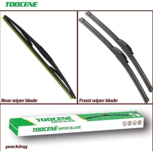 Front And Rear Wiper Blades For Mitsubishi ASX 2010-2015 Rubber Windscreen Windshield Wipers Auto Car Accessories 24+21+10