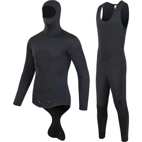 Smoothskin Hooded Wetsuit 4 mm Freediving Socks 5mm Scuba 10mm Wetsuits Swimming Smooth Wetsuits For Men Surf Wetsuit