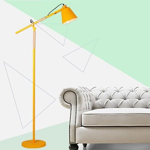 Modern LED Dimmable Floor Lamp Gold Minimalist Foyer Bedroom Office Vertical Standing Light Home Decor Lighting Fixtures
