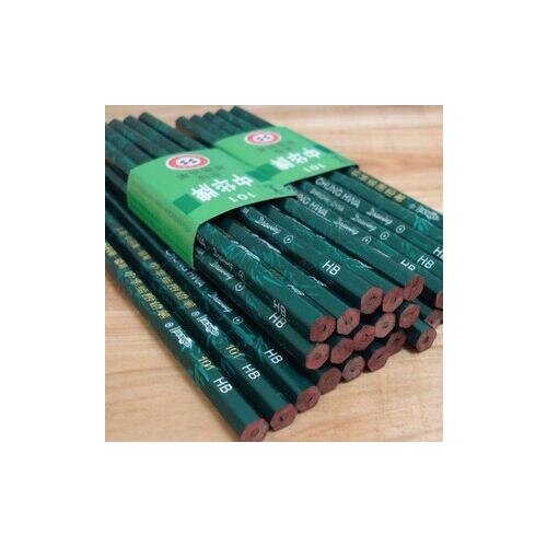 12pcs Standard Pencils wooden Students draw sketches pencil free shipping