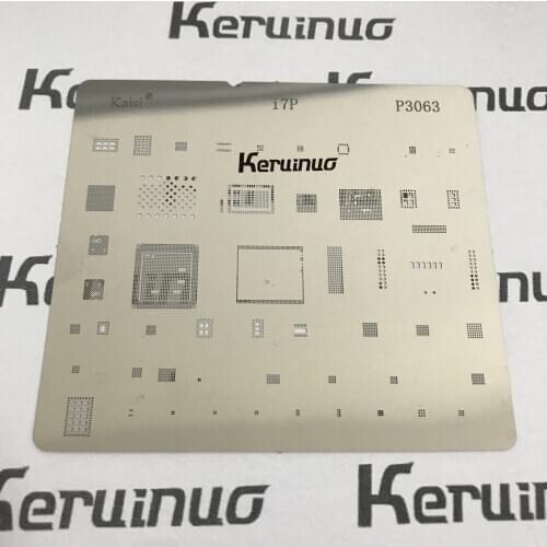 For iPhone 7 Plus BGA Stencil BGA Direct Heating Stencil BGA reballing Direct Heating Template P3063