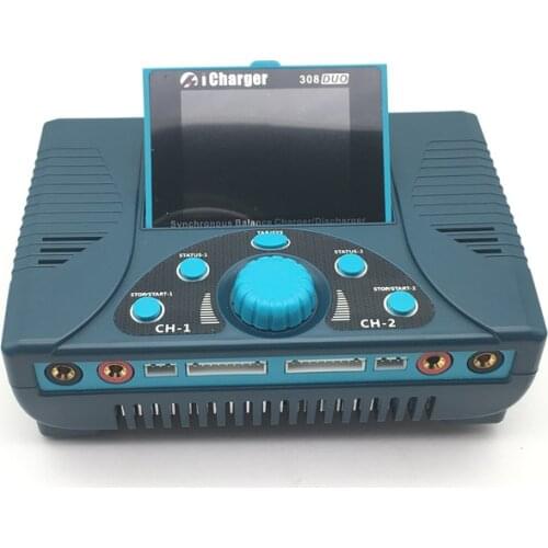 ICharger 308duo 4010duo 406duo dual channel 8s 1300W high power charger Synchronous Balance charger/discharger RC model part