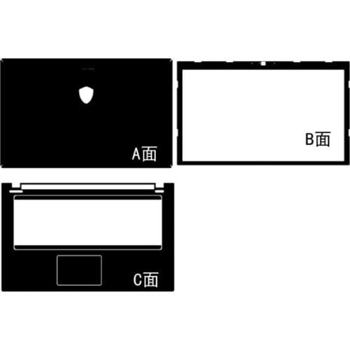 KH Laptop Carbon fiber Leather Sticker Skin Cover Protector for New MSI GE70 APACHE PRO 17.3-inch