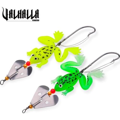 1pc new Rubber Frog Soft Fishing Lures Bass CrankBait Tackle 9cm 6.2g fishing tackle free shipping HY-74