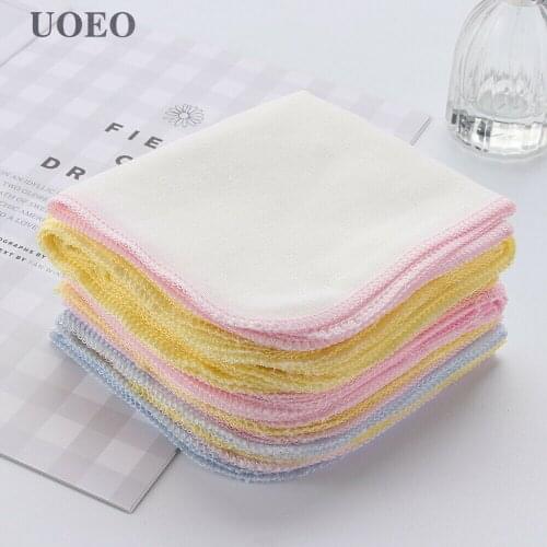 10/20/30pcs Soft Face Refresh Clean Towel Cotton Muslin Cloth Makeup Remover Facial Cleansing Pad Square Type Skin Care Tool