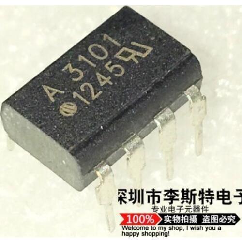 10pcs A3101 HCPL3101 HP3101 DIP-8