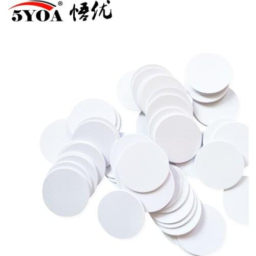 100pcs EM4305 T5577 Money Tags Copy Rewritable Writable Rewrite EM ID RFID Ring Card 125KHZ Proximity Token Badge Duplicate