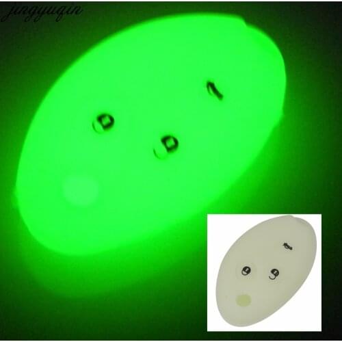 Jingyuqin 3 Buttons Remote Silicone Car-Styling Key Cover Case For Citroen Xsara/C5 Replacement Folding Flid Key