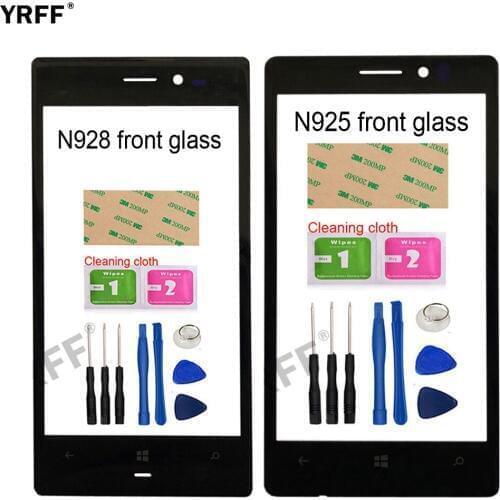 4.5'' (No Mobile Touch Screen) Outer Glass For Nokia Lumia 928 925 N928 N925 Front Glass Panel Replacement