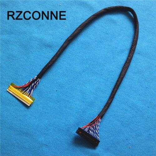 5pcs FIX-30-S8 Universal LVDS extend Cable 30Pin 2ch 8 bit 40cm for 17''-26'' LCD Controller Panel Monitor