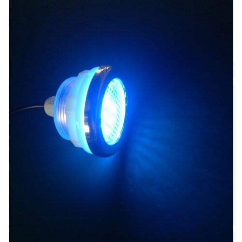 8pcs RGB build in waterproof outdoor stair led lights with switch button control and with adapter outdoor pool led garden lights