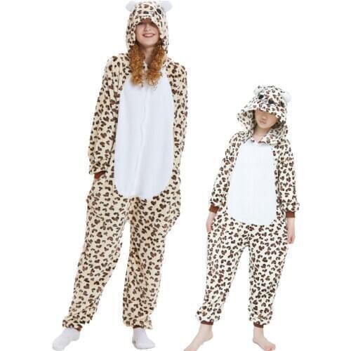 Unisex Blanket Sleepers Kids Pajamas Children Animal Leopard Bear Cartoon Onesies Baby Costume Winter Boy Girl Licorne Jumspuit