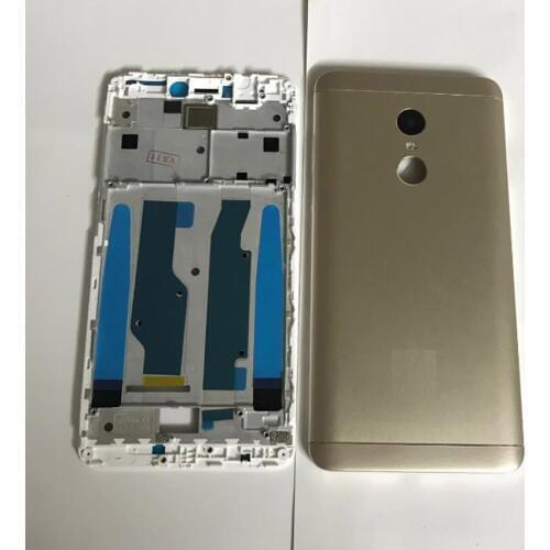 LTPro For 5.5" Xiaomi redmi note 4X note 4 Global Version Snapdragon 625 Front middle frame + Battery Back Cover case