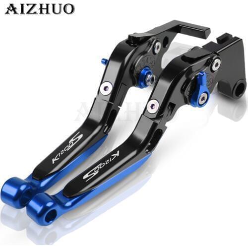 Motorcycle Folding Extendable CNC Aluminum Adjustable Clutch Brake Levers For BMW K1200S K 1200 S 2004 2005 2006 2007 2008