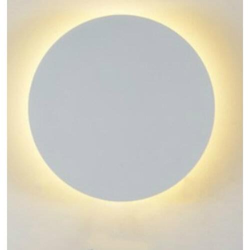 10w/15w/20w New Nordic LED Wall Lamps House Round Wall Lighting Living Hallyway Light Fixtures Bedroom Sconce Bedside Wall Light