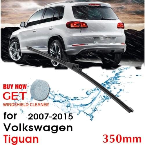 Car Wiper Blade Rear Back Window Windscreen Windshield Wiper Auto Accessories For Volkswagen VW Tiguan Hatchback 2007-2015 350mm