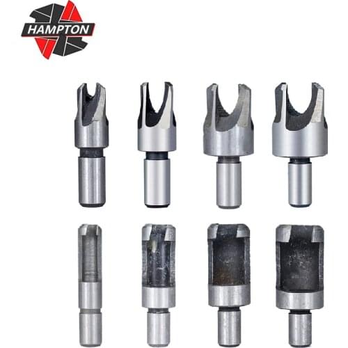 8pcs Wood Plug Cutting Tool Drill Bit Barrel Cork Drill Bit 10mm Shank Woodworking Cork Drill Bit Cutting Tools