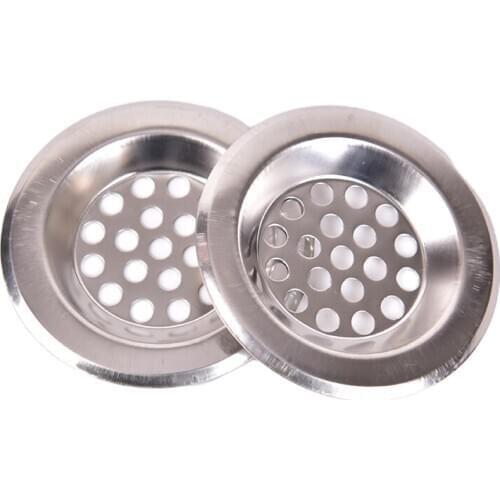 Stainless Steel Kitchen Sink Stopper Plug For Bath Drain Drainer Strainer Basin Water Rubber Sink Filter Cover Sink Hole 60/75MM