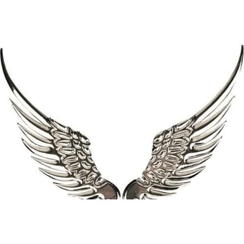 1 Pair of Fashion 3D Wings Car Stickers For Cadillac ATS BLS CTS XT4 XT5 ATSL XTS STS SRX Escalade auto zubehör